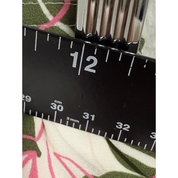 NWT Parker Floral Tiered Midi Skirt Egret White Green Pink Sz 2 Spring Boho New - Picture 10 of 13